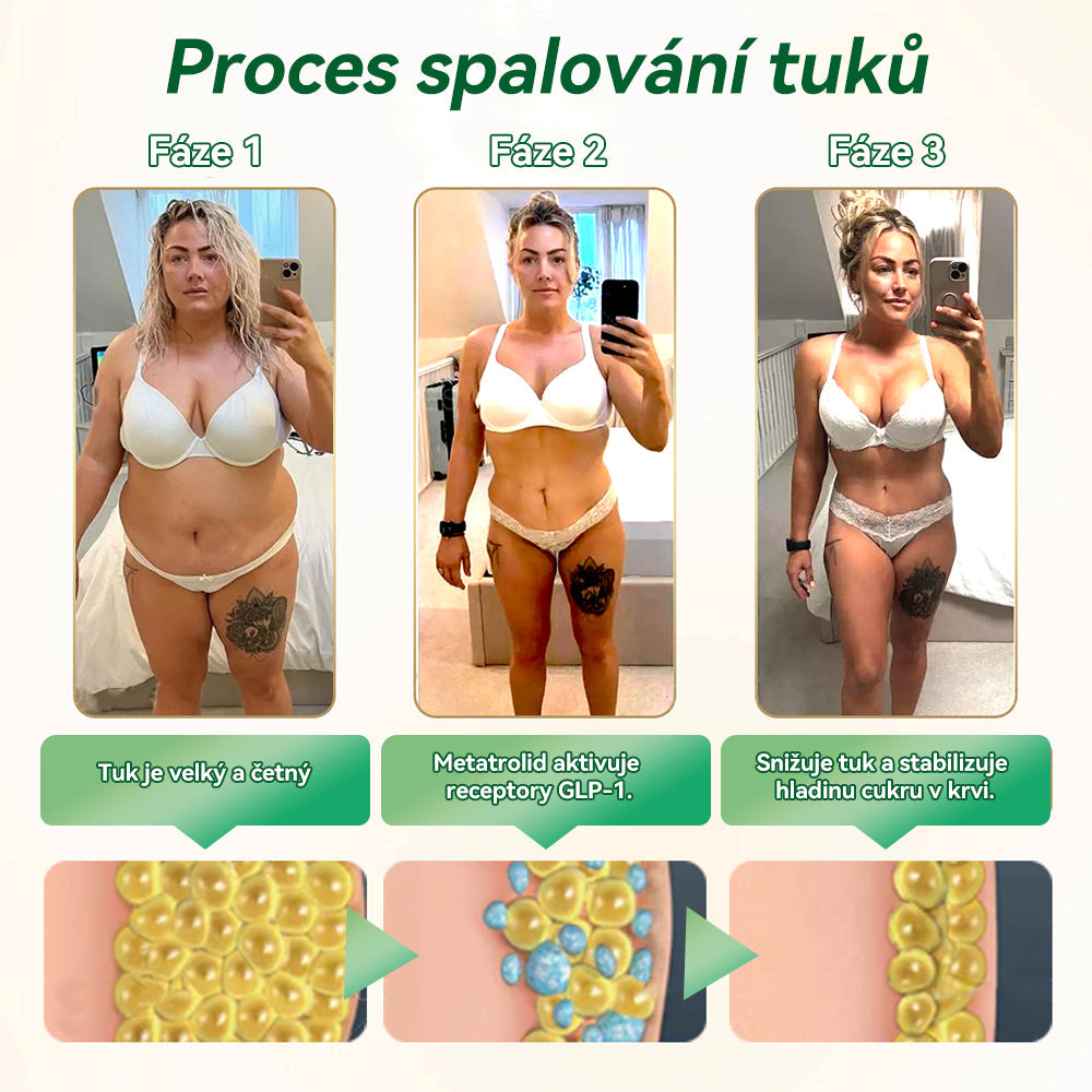 🌿 Oficiální obchod ČR | STDEI® GLP-1 8-v-1 Fit & Vital Řešení (Jednou denně, viditelné změny za 7 dní) ✅ Obezita, kardiovaskulární zdraví, cukrovka, spánková apnoe, zdraví střev, problémy se klouby a další.