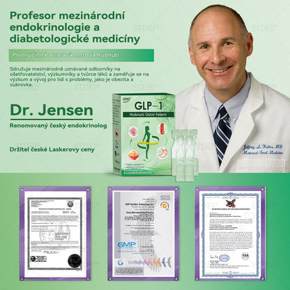 🌿 Oficiální obchod ČR | STDEI® GLP-1 8-v-1 Fit & Vital Řešení (Jednou denně, viditelné změny za 7 dní) ✅ Obezita, kardiovaskulární zdraví, cukrovka, spánková apnoe, zdraví střev, problémy se klouby a další.