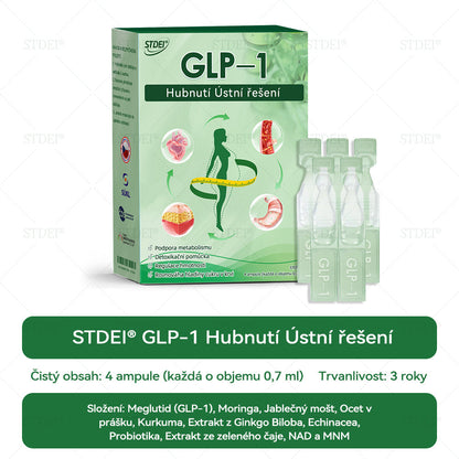 🌿 Oficiální obchod ČR | STDEI® GLP-1 8-v-1 Fit & Vital Řešení (Jednou denně, viditelné změny za 7 dní) ✅ Obezita, kardiovaskulární zdraví, cukrovka, spánková apnoe, zdraví střev, problémy se klouby a další.