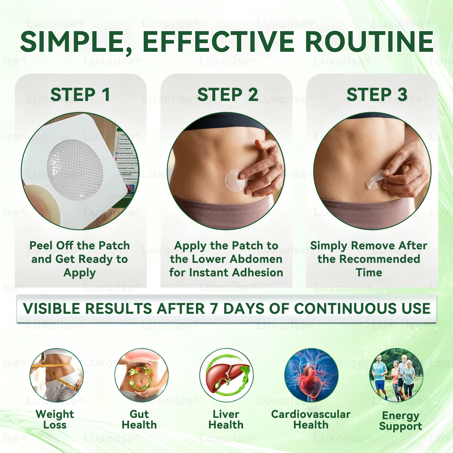 Uradna trgovina | 👩‍⚕️Luxarise® Moringa & Berberine 10-v-1 napredni nano mikroiglični obliž (enkrat dnevno, vidne spremembe v 7 dneh) ✅Debelost, sladkorna bolezen, apneja v spanju in težave s sklepi🥦